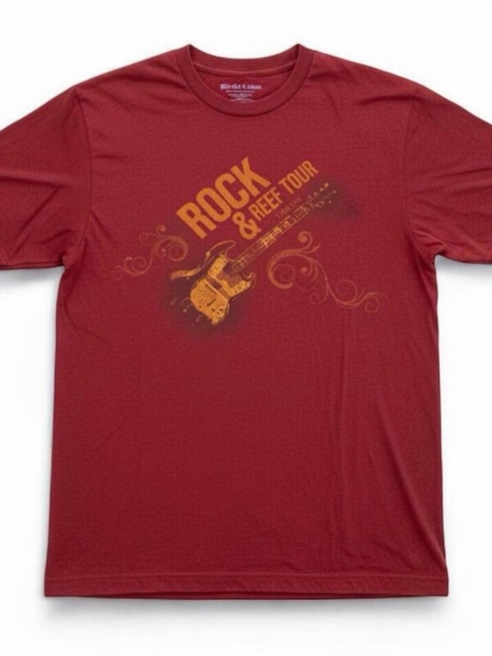 Anvil Rock & Reef Tour Vintage Red Graphic Tee Womens Medium